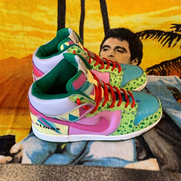 Rare Nike Atmos Art Force Ones men’s size 8 - Picture 3 of 8